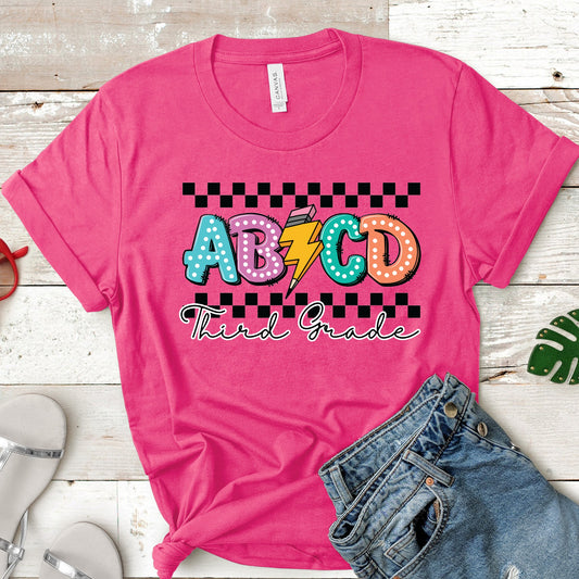 ABCD Grade Level Shirt