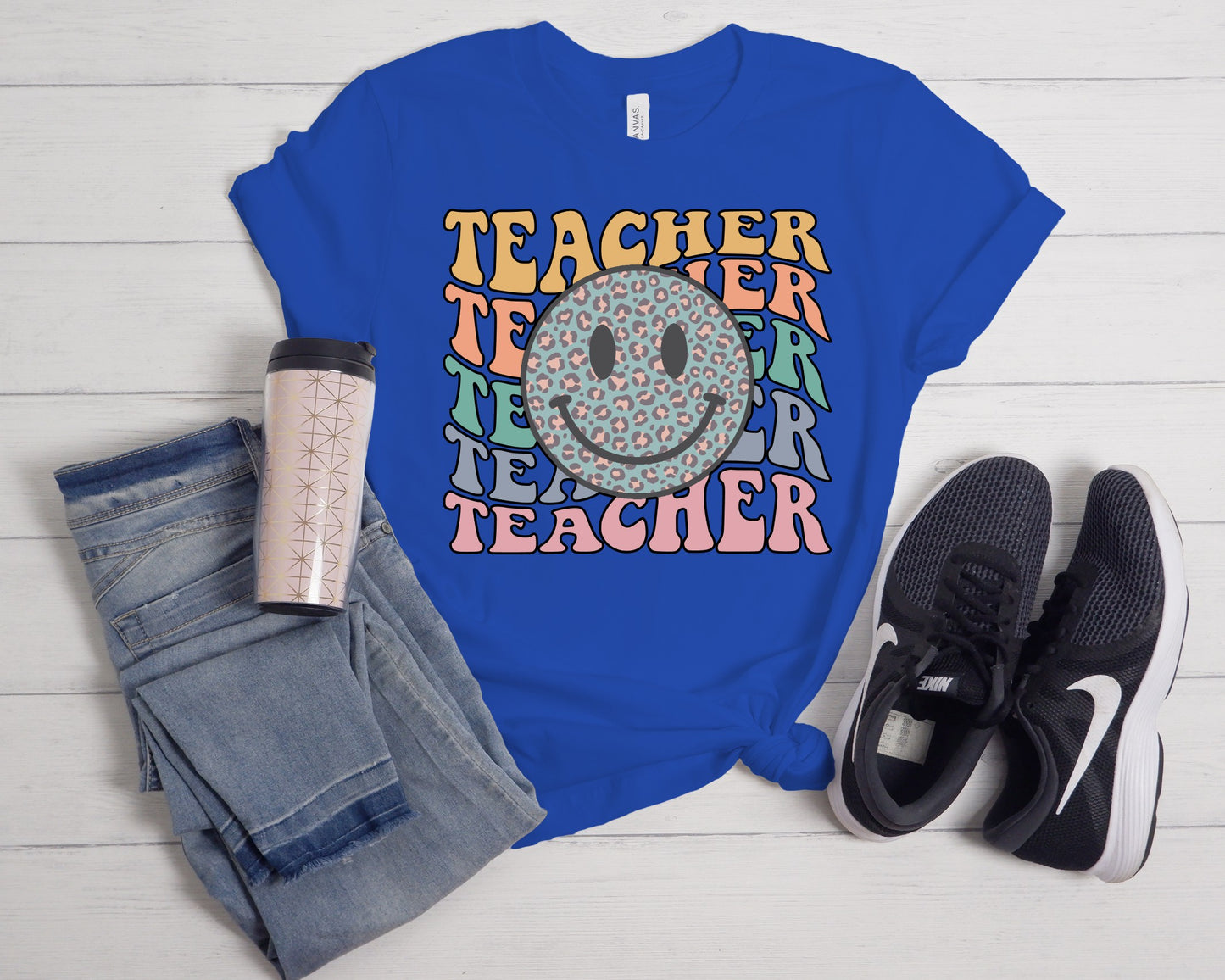 Groovy Teacher Happy Face