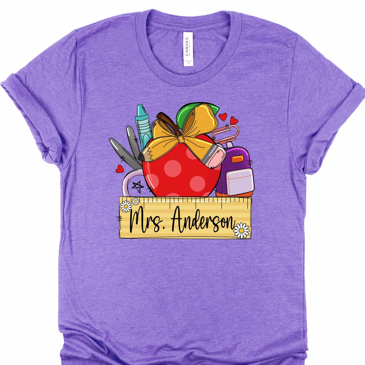 Personalized Supplies Apple Shirt