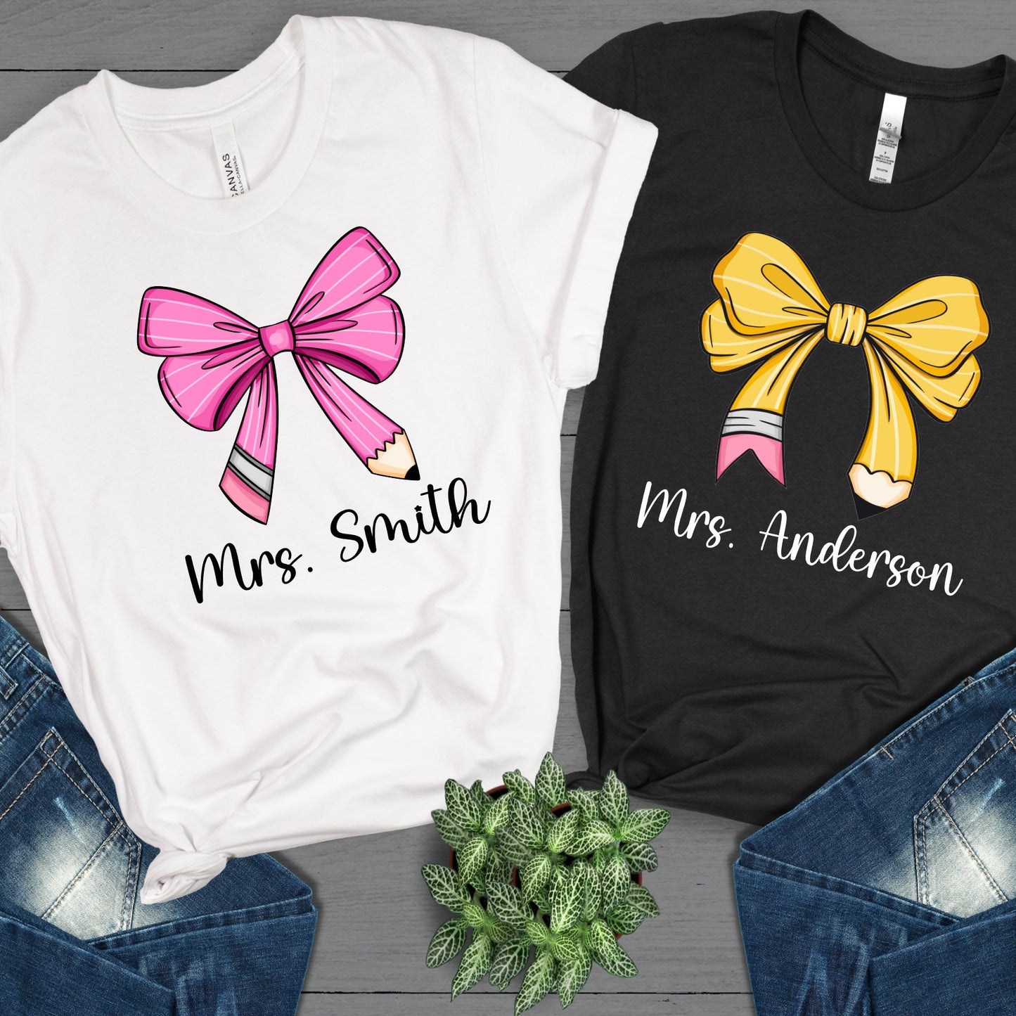 Personalized Coquette Bow Shirt