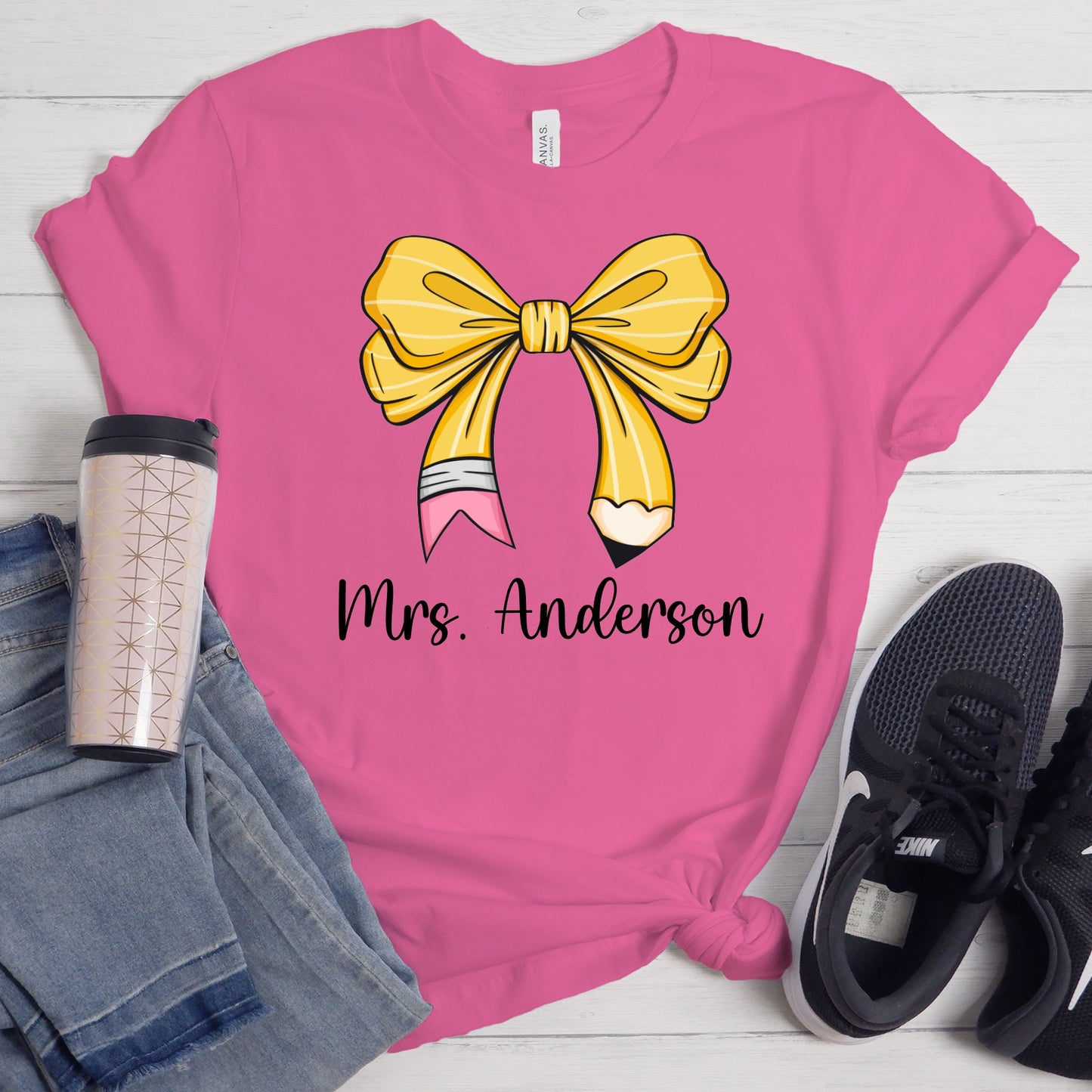 Personalized Coquette Bow Shirt