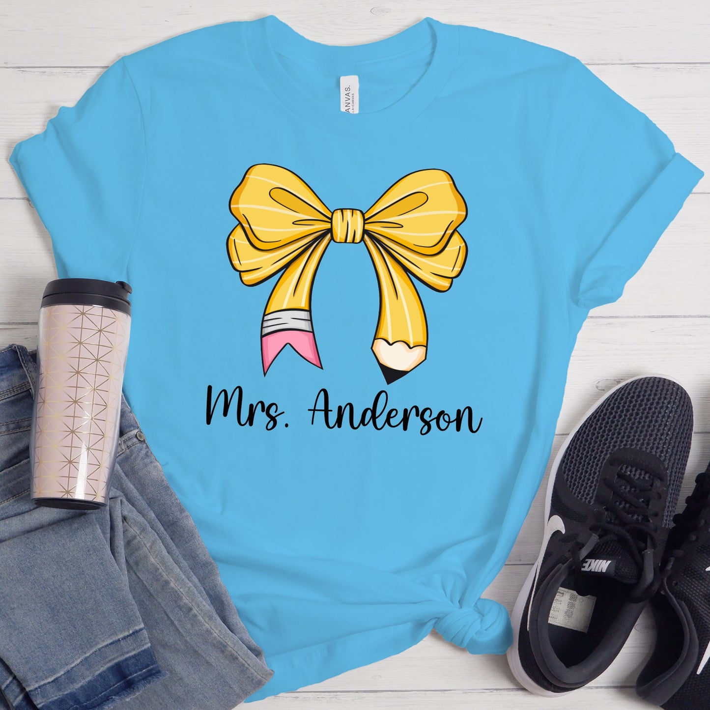 Personalized Coquette Bow Shirt