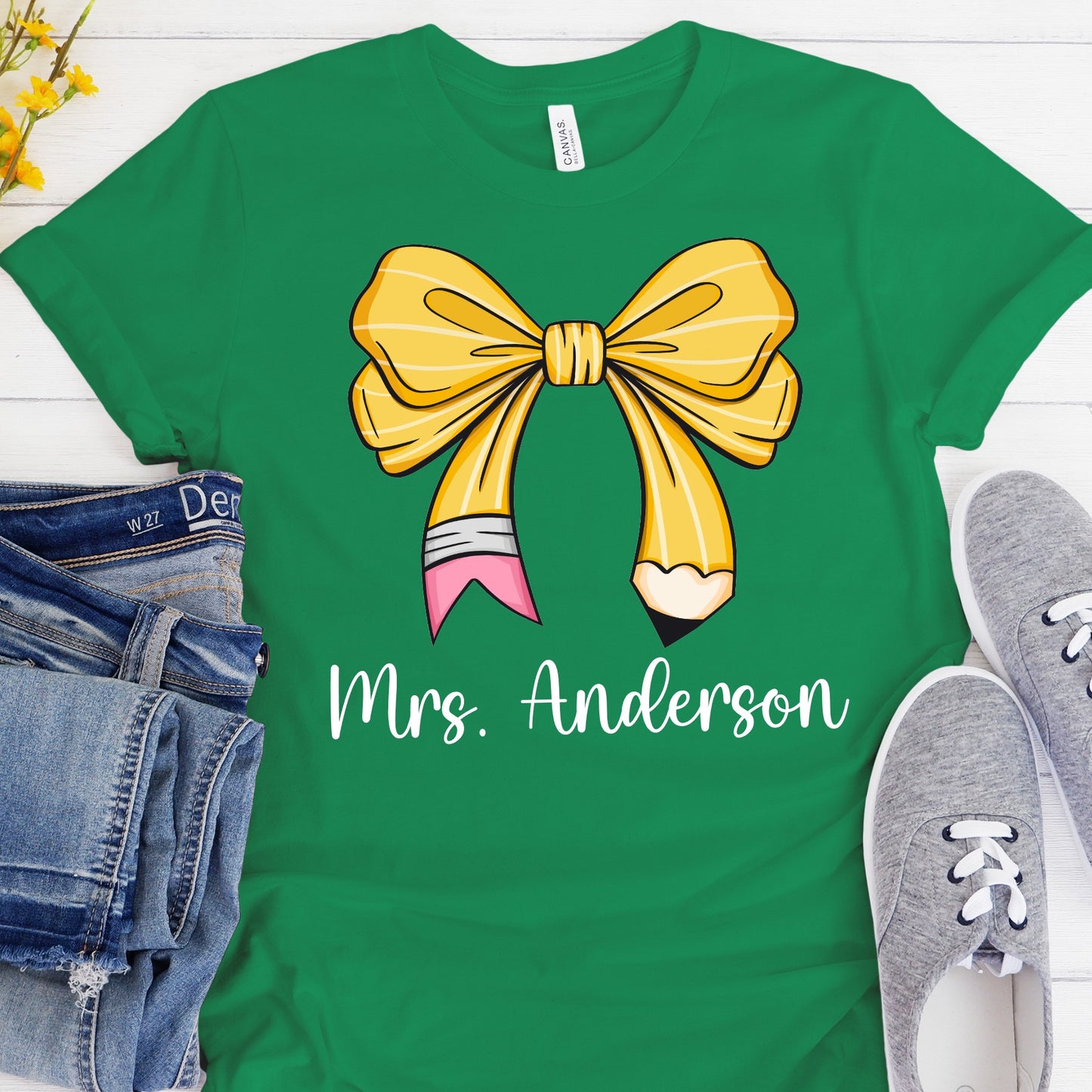 Personalized Coquette Bow Shirt