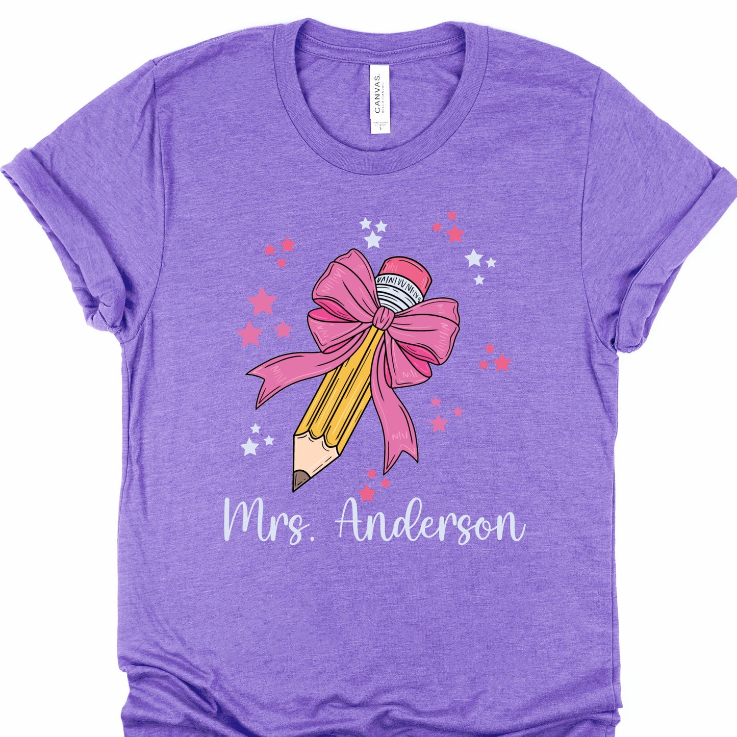 Personalized Pencil Coquette Shirt